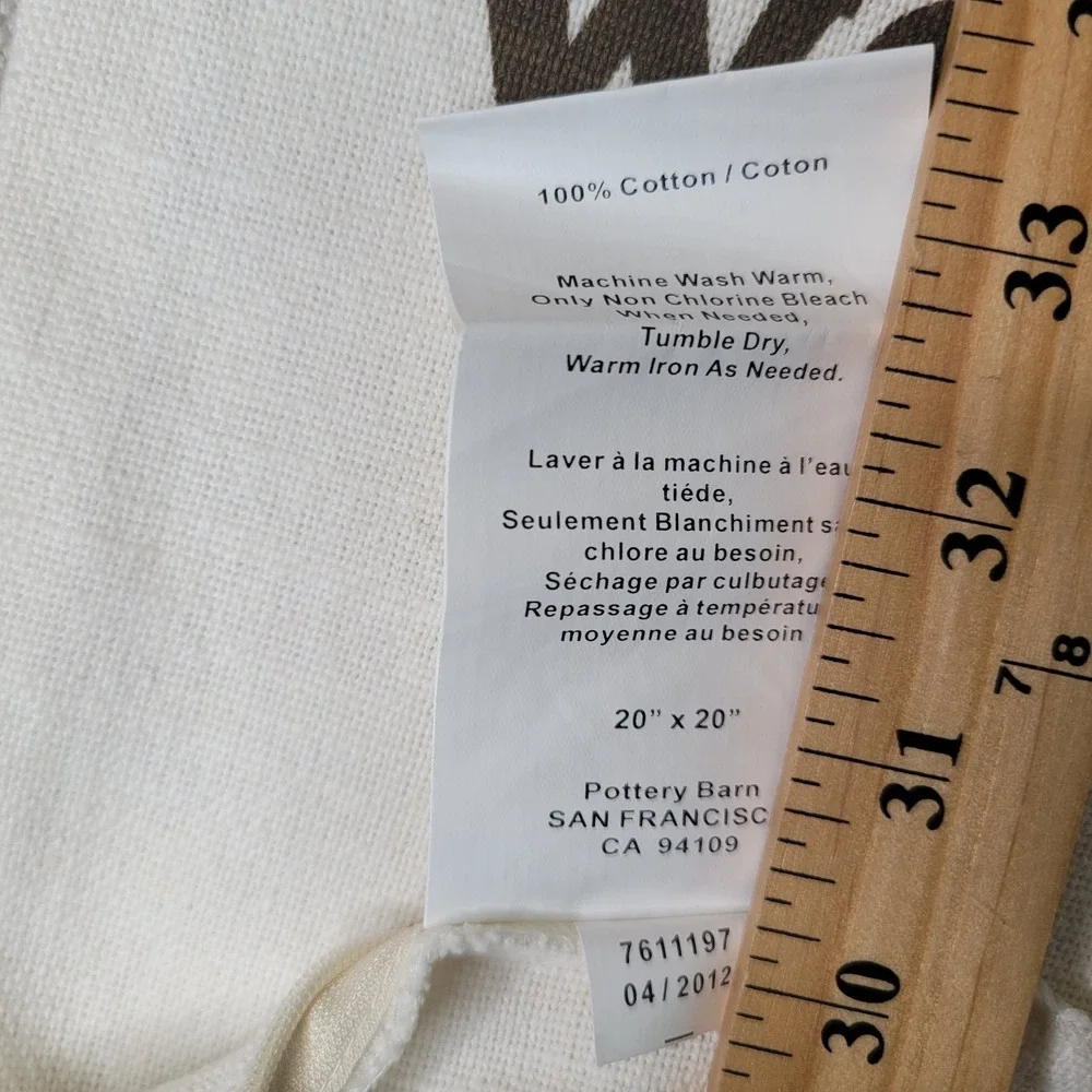 Pottery Barn Too Much of‎ a Good Thing Can Be Truly Wonderful Pillow Cover 20x20